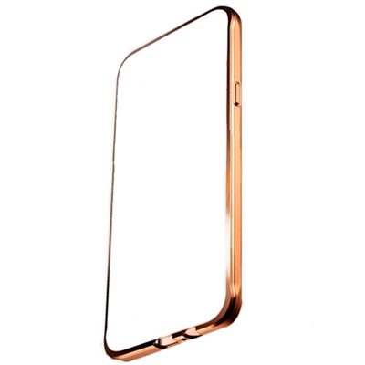 X One Tpu Transparente Metal Iphone 6 Dorado